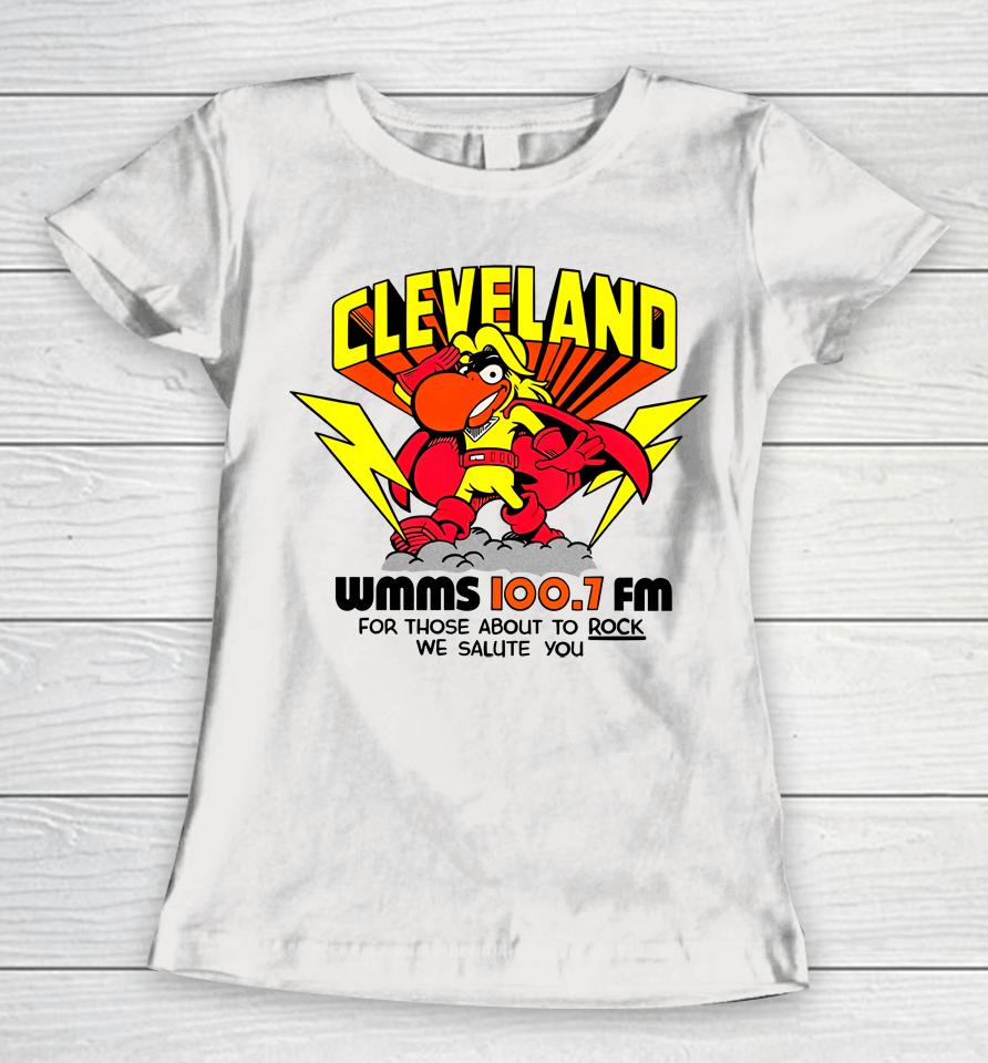 Cleveland Wmms We Salute You Women T-Shirt