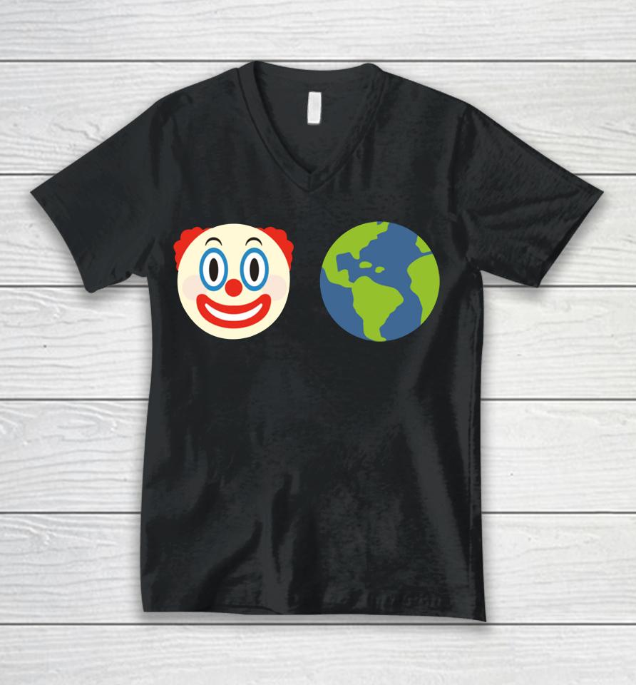 Clown World Honk Honk Unisex V-Neck T-Shirt