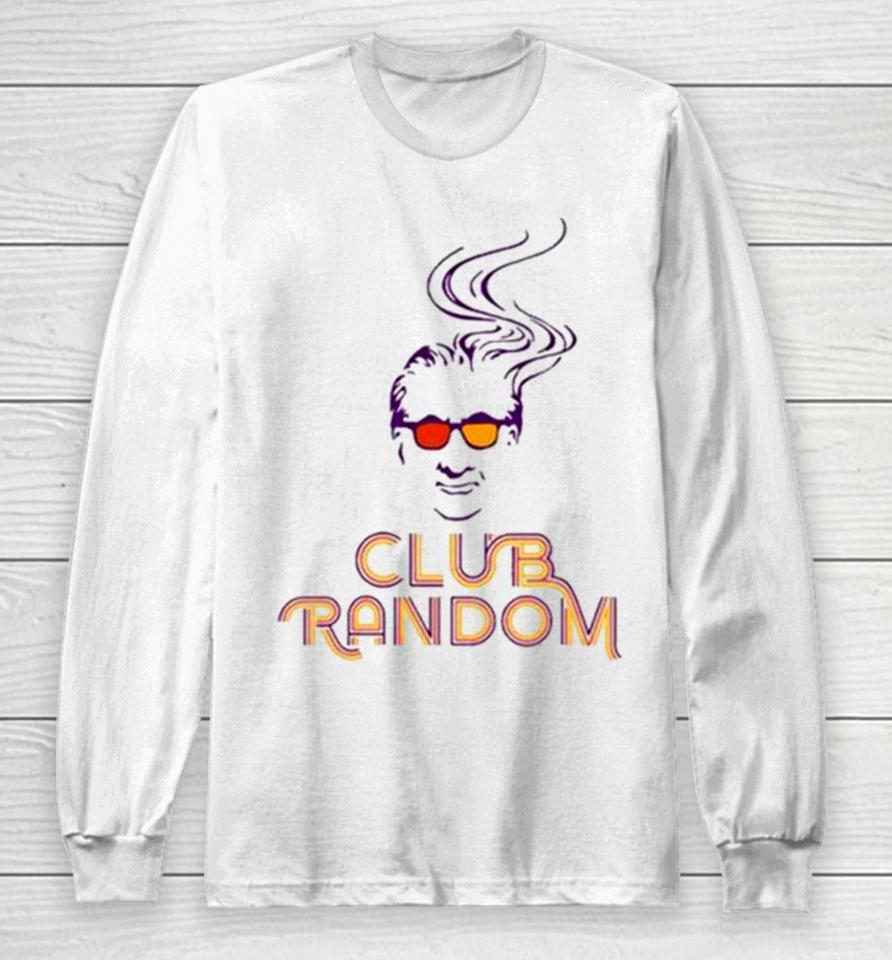 Club Random Smoke Logo Long Sleeve T-Shirt