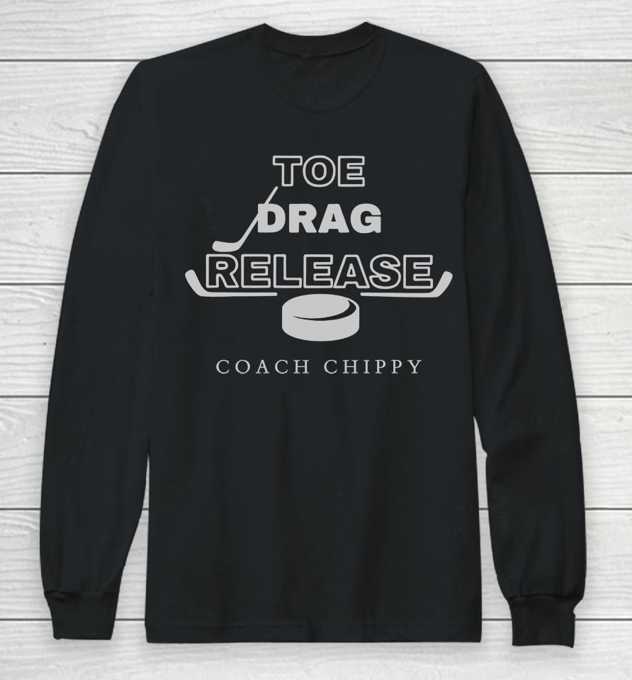 Coach Chippy Toe Drag Release Black Long Sleeve T-Shirt