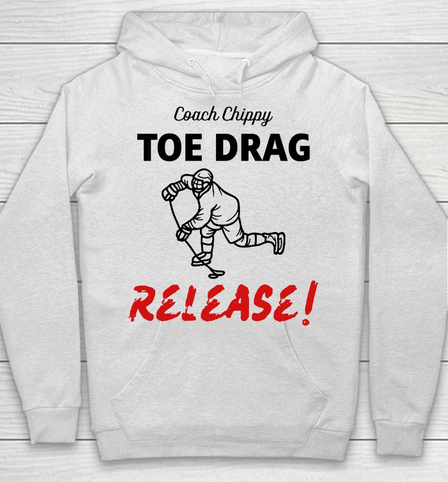 Coach Chippy Toe Drag Release White Hoodie