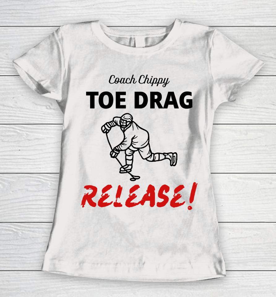 Coach Chippy Toe Drag Release White Women T-Shirt