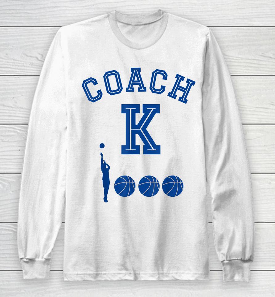 Coach K 1000 Long Sleeve T-Shirt