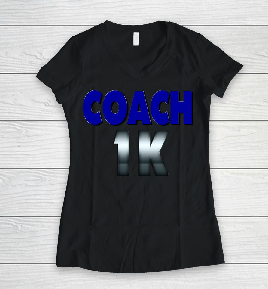 Coach K 1000 Women V-Neck T-Shirt