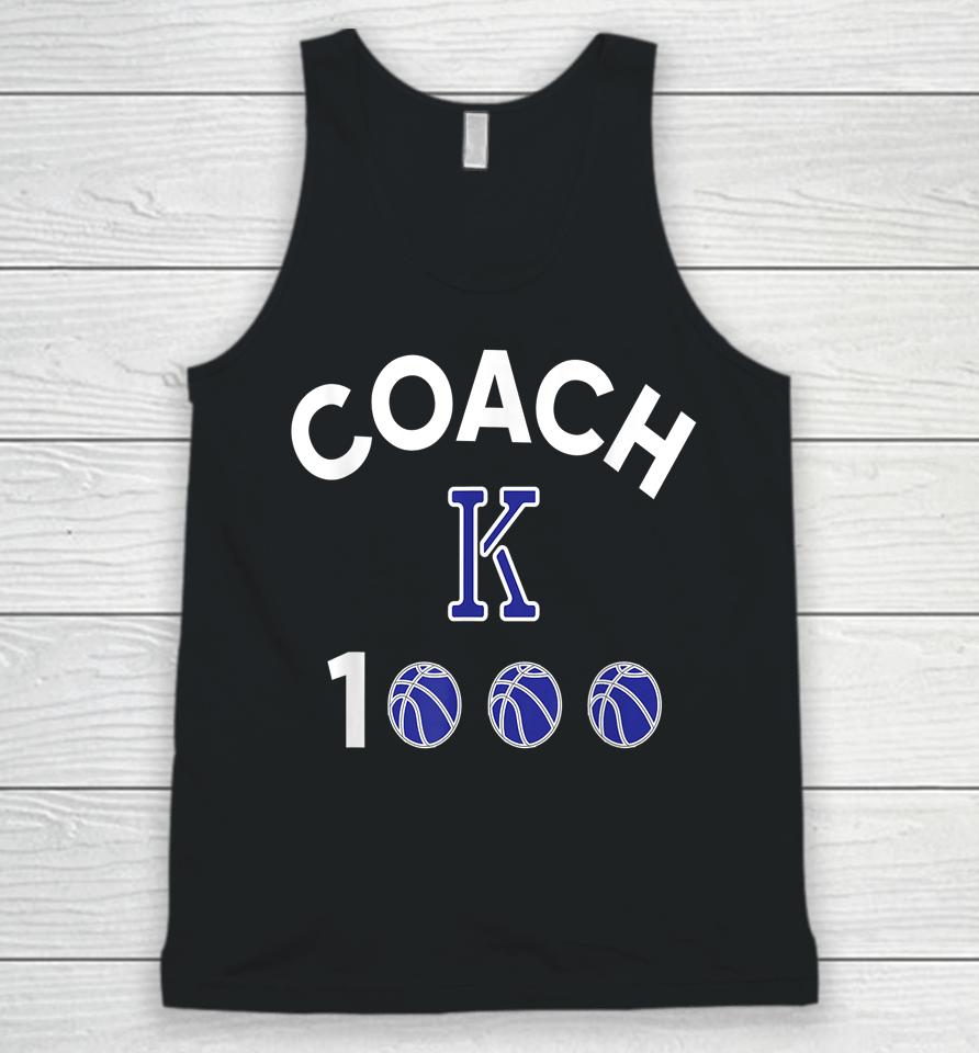 Coach K 1000 Unisex Tank Top