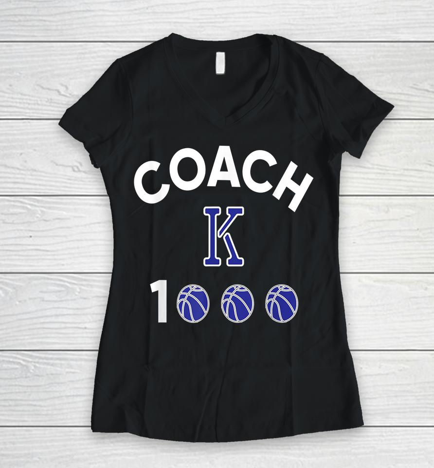 Coach K 1000 Women V-Neck T-Shirt
