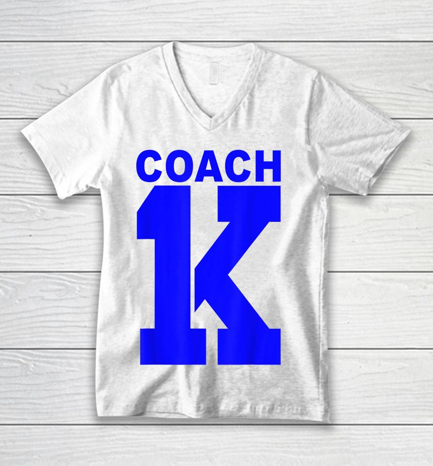 Coach K Granddaughter Unisex V-Neck T-Shirt