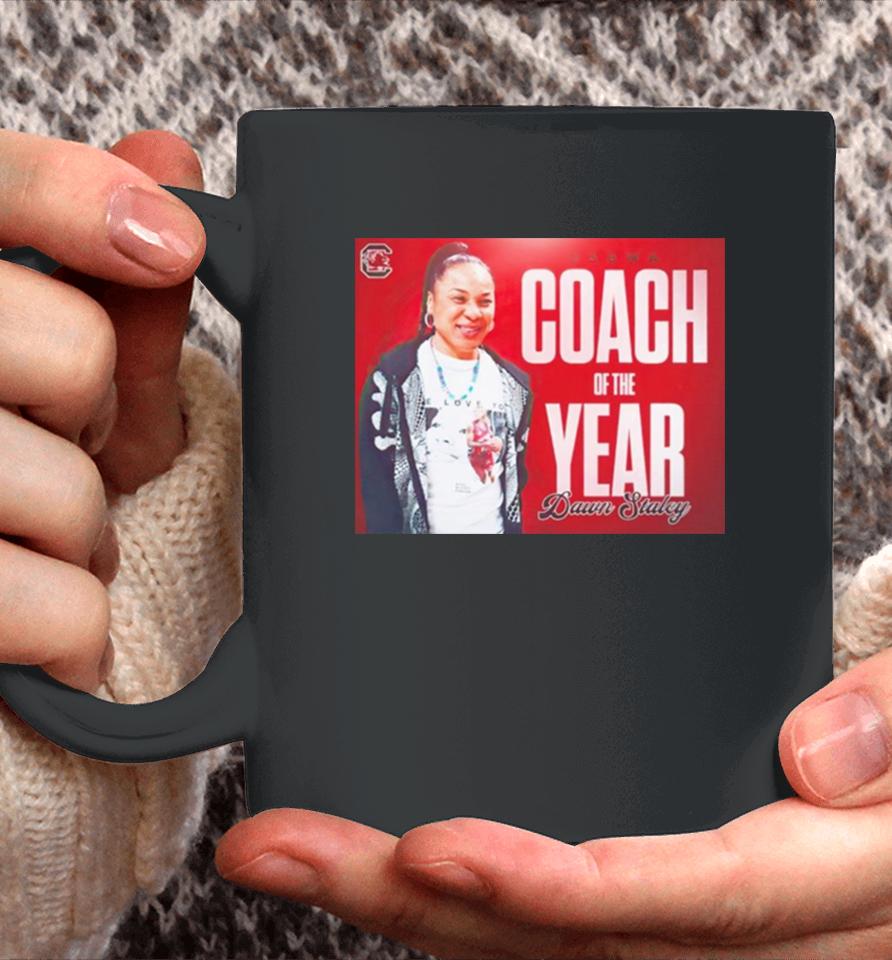 Coach Of The Year Dawn Staley South Carolina Gamecocks Coffee Mug