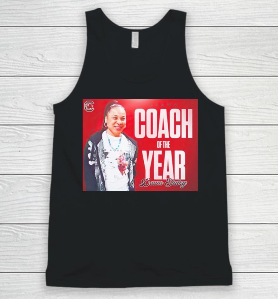 Coach Of The Year Dawn Staley South Carolina Gamecocks Unisex Tank Top