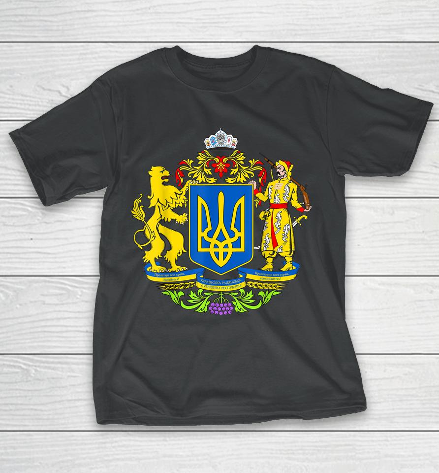 Coat Of Arms Ukraine T-Shirt