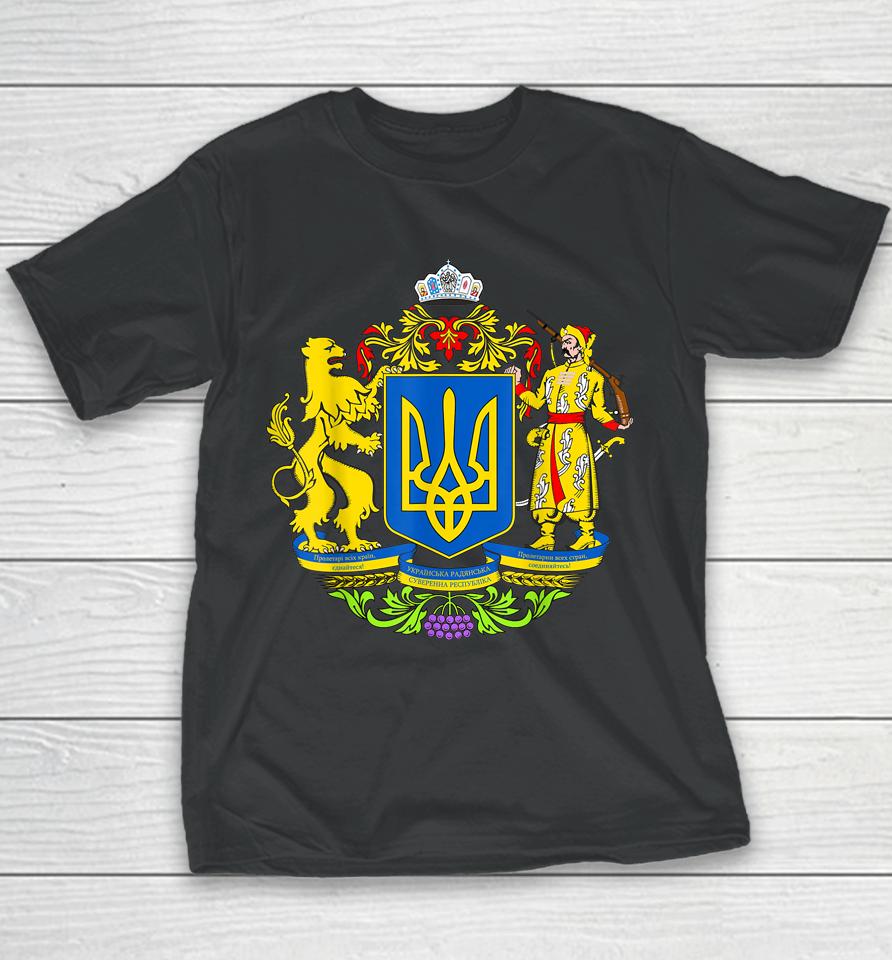 Coat Of Arms Ukraine Youth T-Shirt