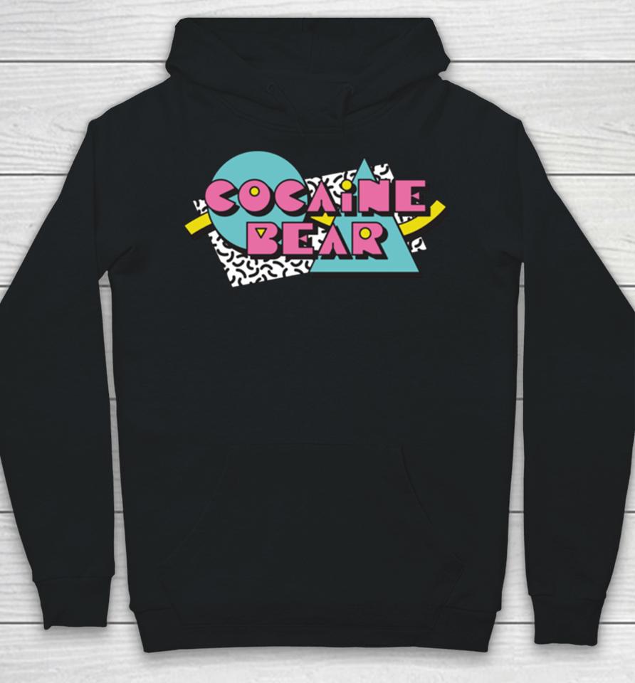 Cocaine Bear Logo Hoodie