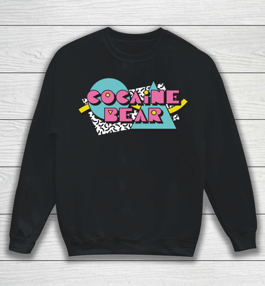 Cocaine Bear Logo Sweatshirt