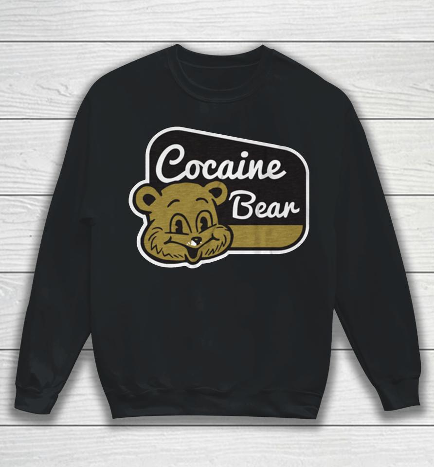 Cocaine Bear Such Good Luck Sweatshirt