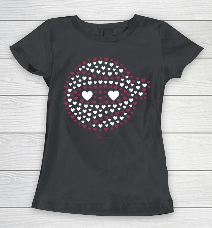 Codify Pitching Ninja Heart Women T-Shirt