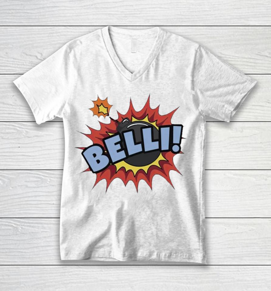 Cody Bellinger Chicago Cubs Belli Bomb Unisex V-Neck T-Shirt