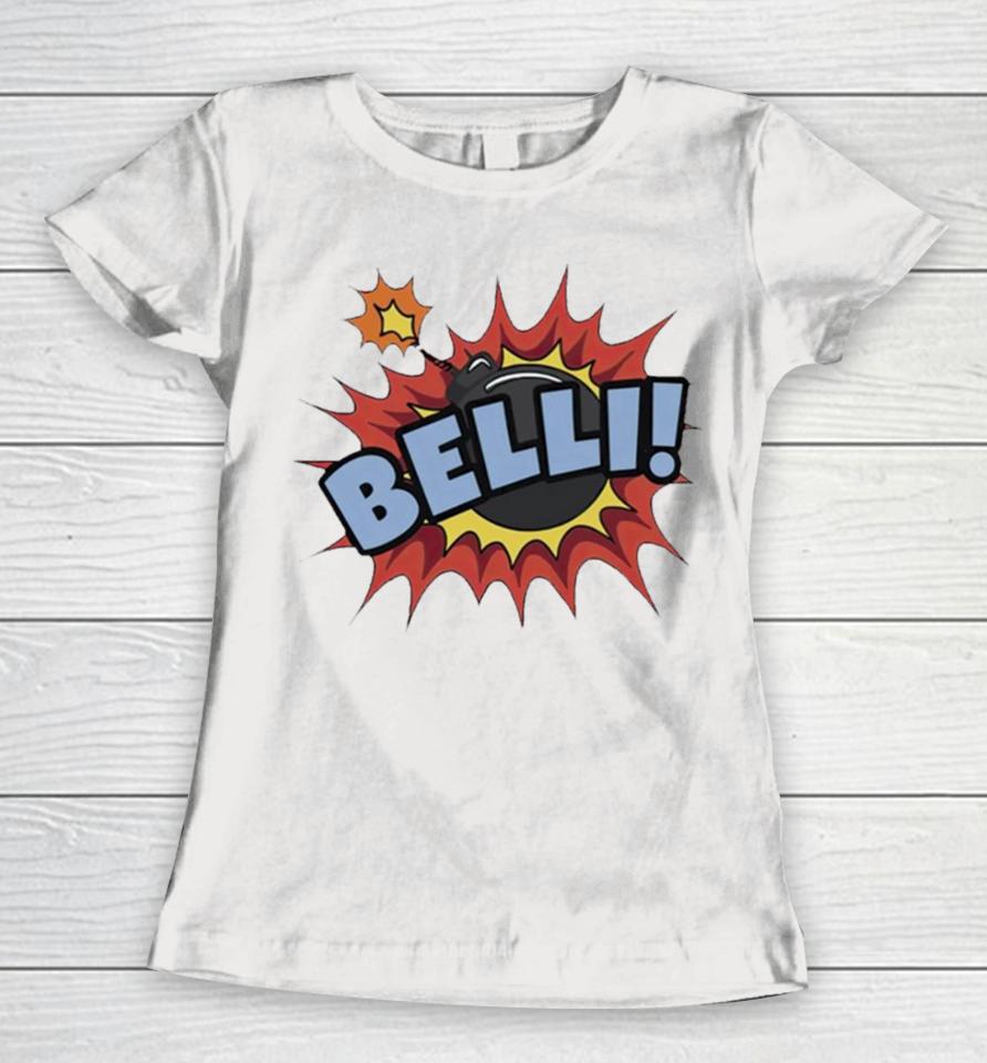 Cody Bellinger Chicago Cubs Belli Bomb Women T-Shirt