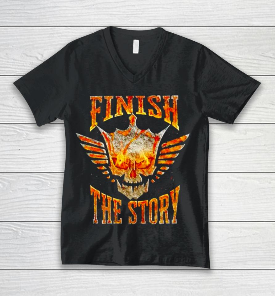 Cody Rhodes Finish The Story Unisex V-Neck T-Shirt
