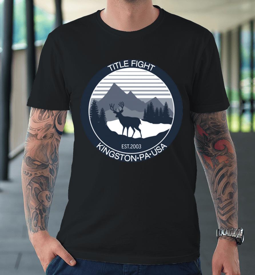 Cold Cuts Title Fight White Deer 2022 Premium T-Shirt