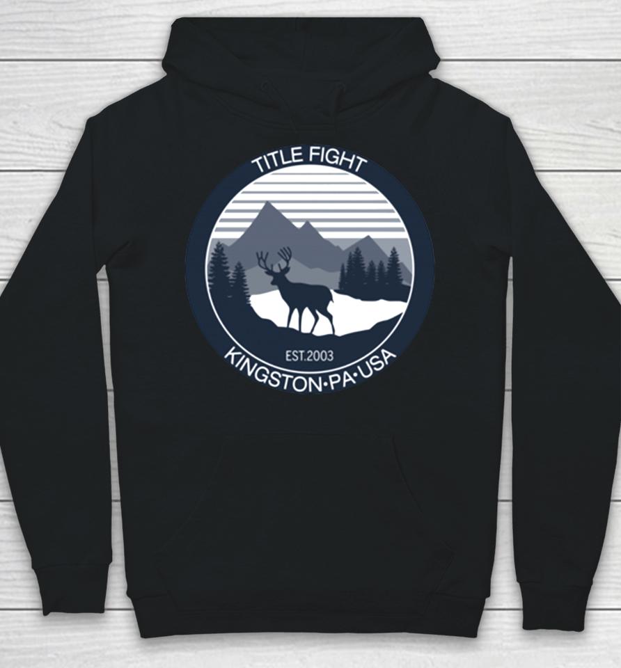 Cold Cuts Title Fight White Deer 2022 Hoodie