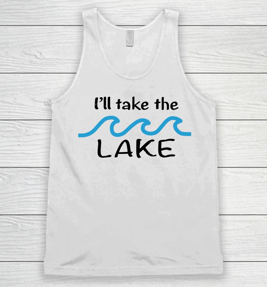 Colleen Hoover I'll Take The Lake Unisex Tank Top