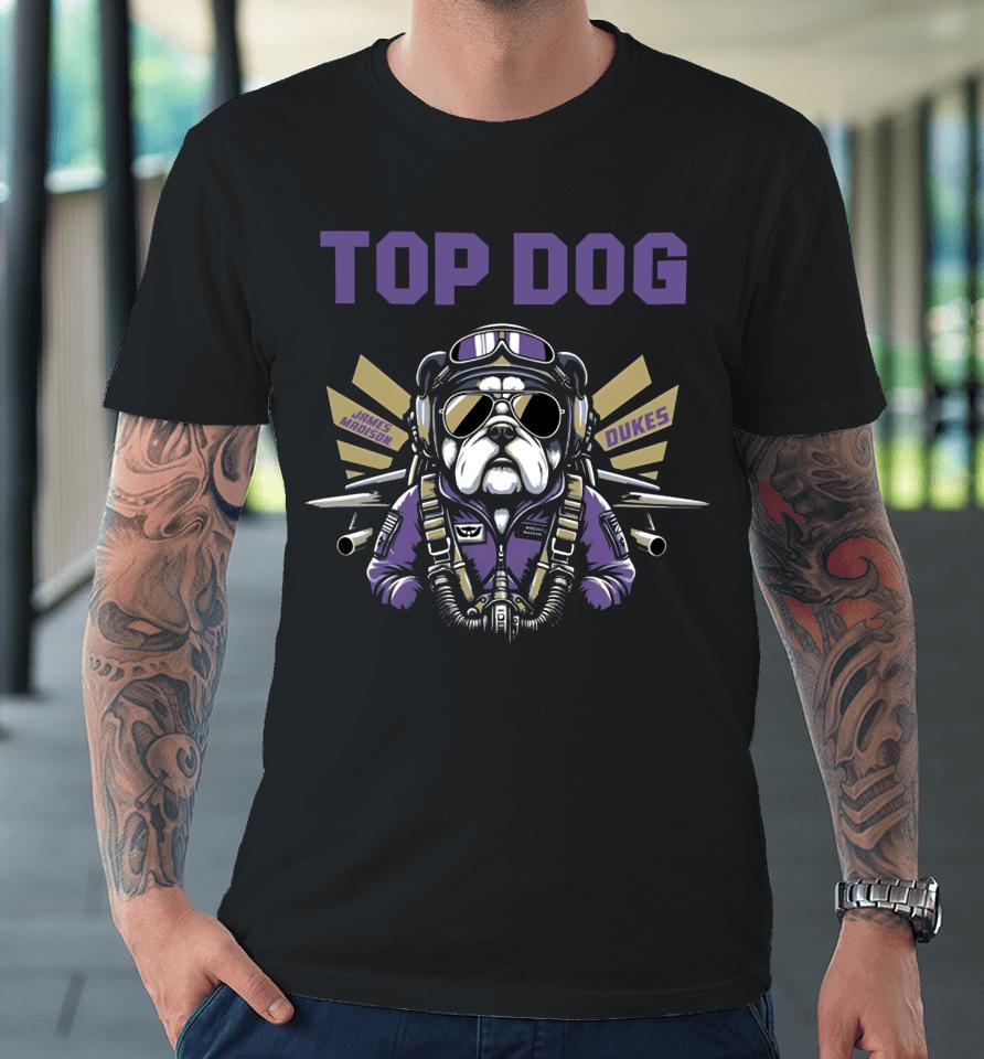 College Dropouts Merch Jmu Top Dog Bowl Premium T-Shirt