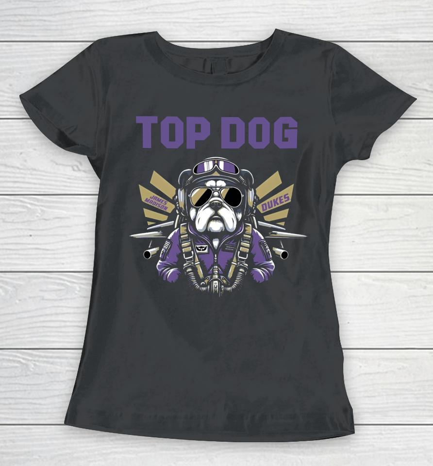 College Dropouts Merch Jmu Top Dog Bowl Women T-Shirt