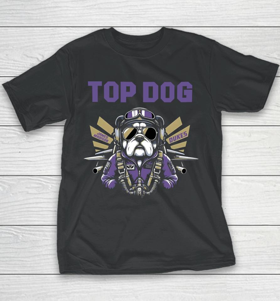 College Dropouts Merch Jmu Top Dog Bowl Youth T-Shirt