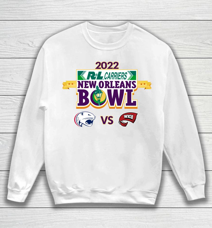 College Football 2022 New Orleans Bowl Western Ky Vs South Alabama Sweatshirt