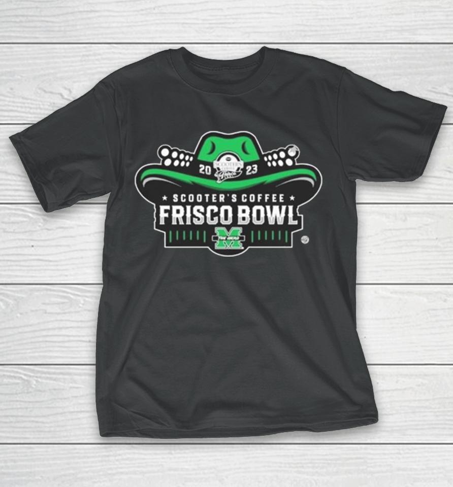 College Football Bowl Games 2023 24 Marshall Thundering Herd 2023 Frisco Bowl T-Shirt