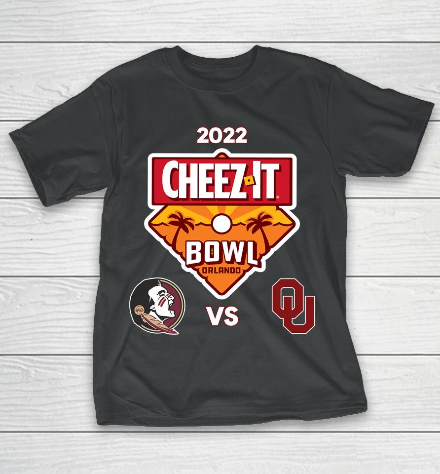 College Football Oklahoma Vs Seminoles 2022 Cheez-It Bowl T-Shirt