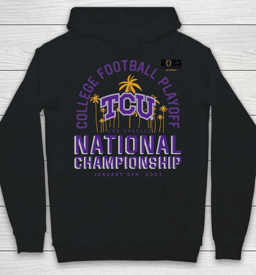 College Football Playoff 2023 Tcu Horned Frogs National Championship Game Return Run Hoodie