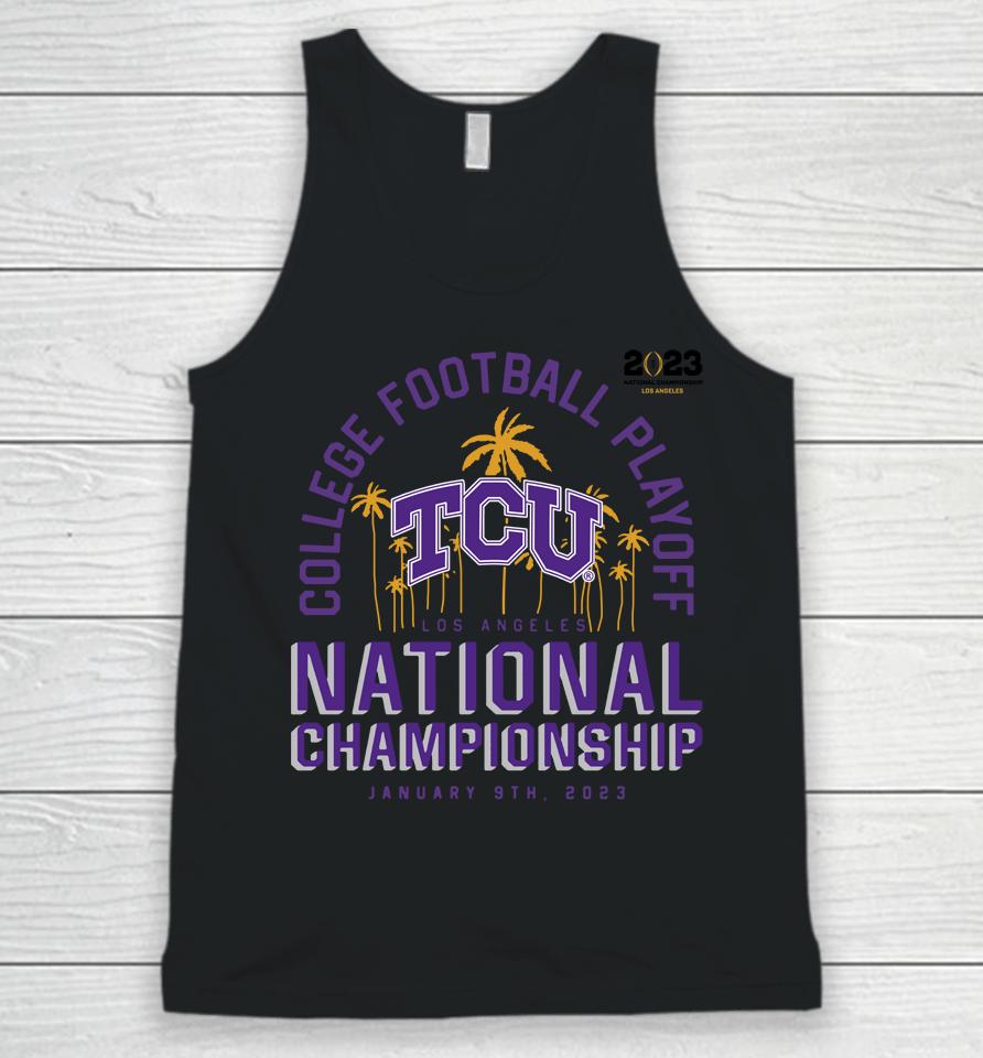 College Football Playoff 2023 Tcu Horned Frogs National Championship Game Return Run Unisex Tank Top