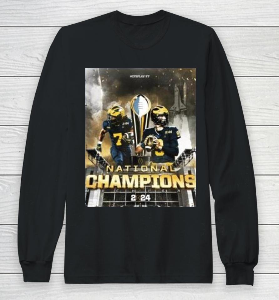 College Football Playoff National Champions 2024 Natty Champs Long Sleeve T-Shirt