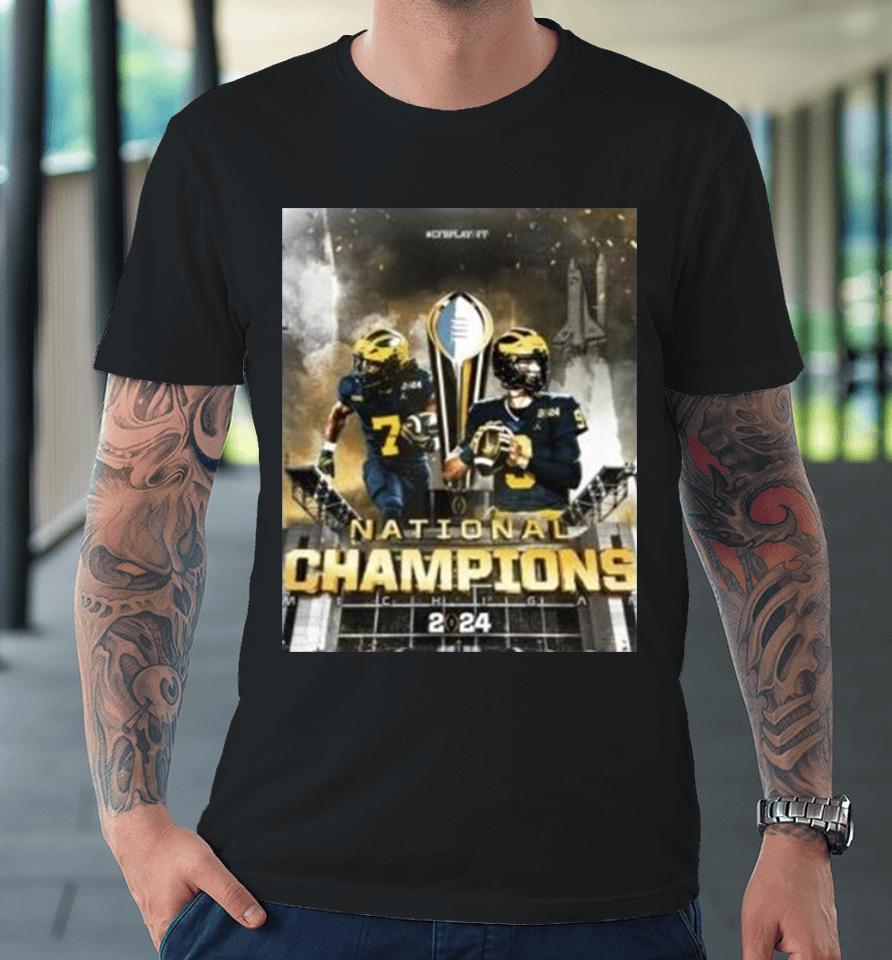 College Football Playoff National Champions 2024 Natty Champs Premium T-Shirt