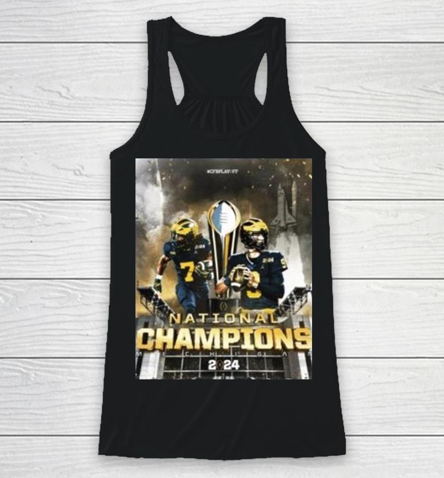 College Football Playoff National Champions 2024 Natty Champs Racerback Tank