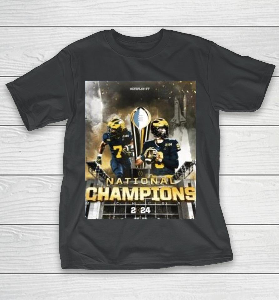 College Football Playoff National Champions 2024 Natty Champs T-Shirt
