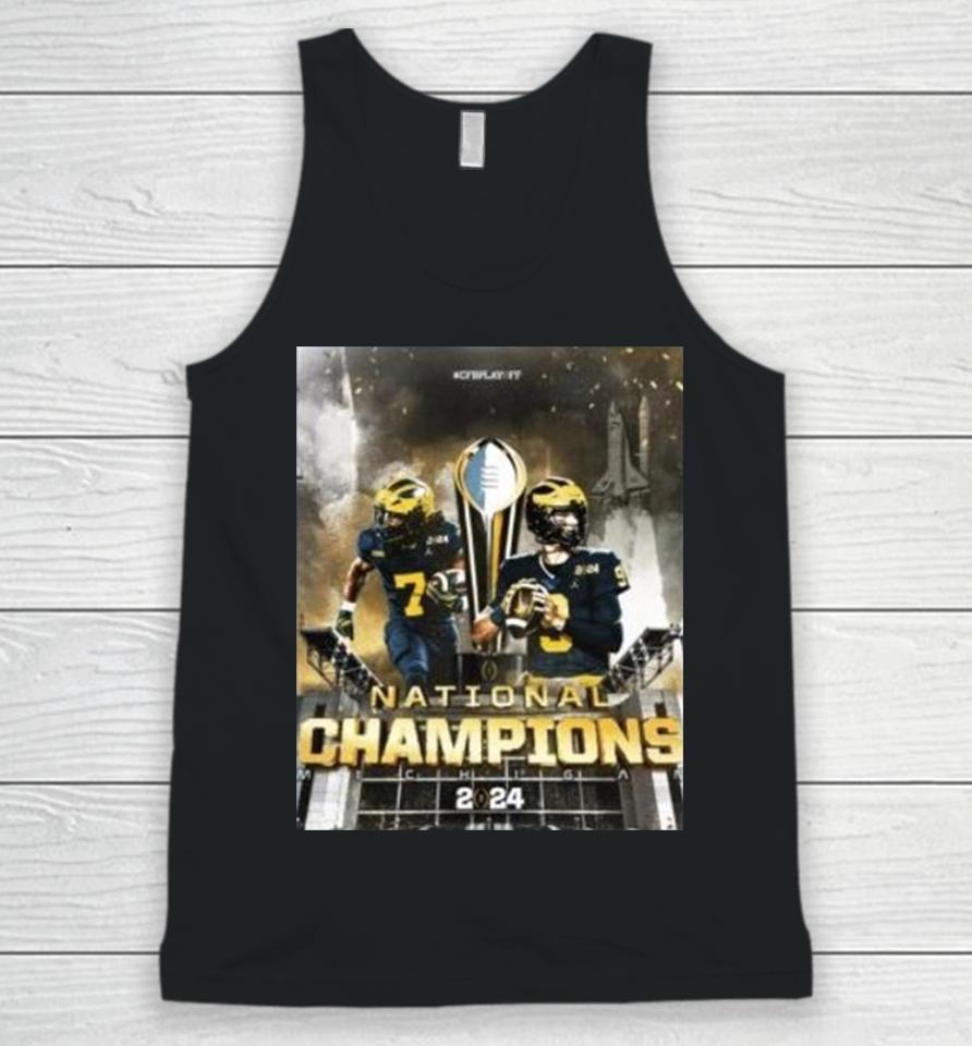 College Football Playoff National Champions 2024 Natty Champs Unisex Tank Top