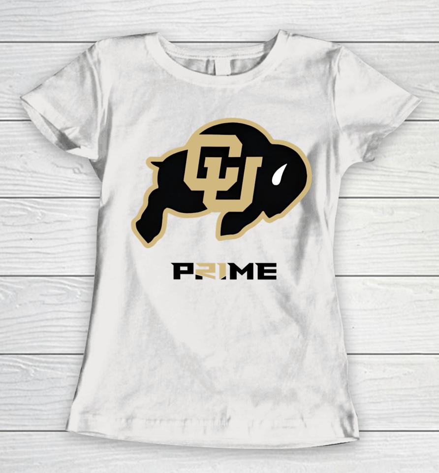 Colorado Buffaloes 47 Brand Mvp Super Rival Ralphie Coach Prime Women T-Shirt