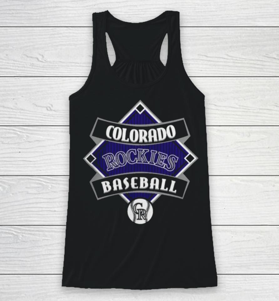 Colorado Rockies Fanatics Branded Cooperstown Collection Field Play Racerback Tank
