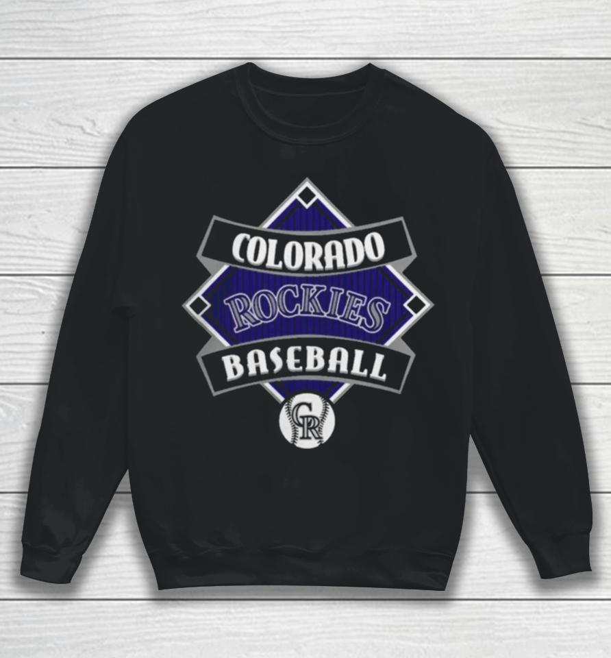 Colorado Rockies Fanatics Branded Cooperstown Collection Field Play Sweatshirt