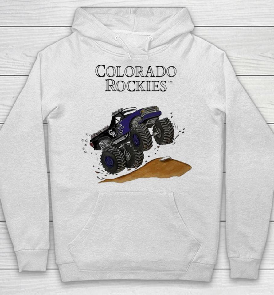 Colorado Rockies Monster Truck Mlb Hoodie