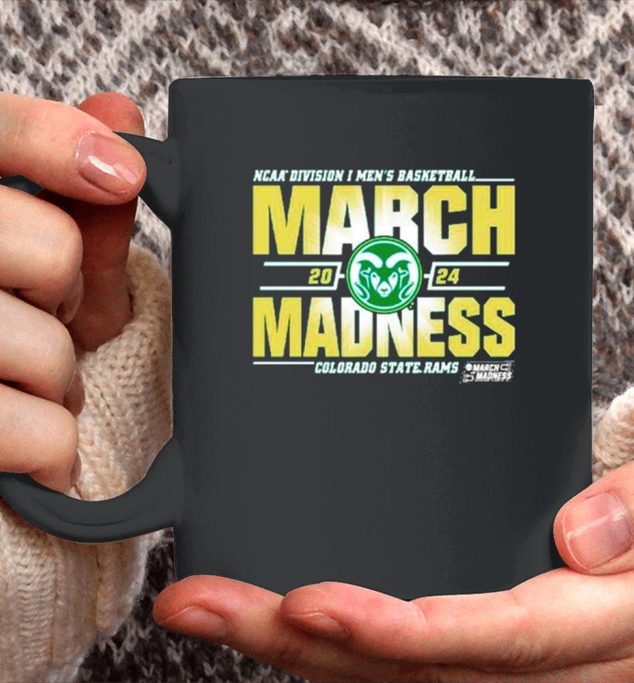 Colorado State Rams 2024 Ncaa Division I Men’s Basketball March Madness Coffee Mug