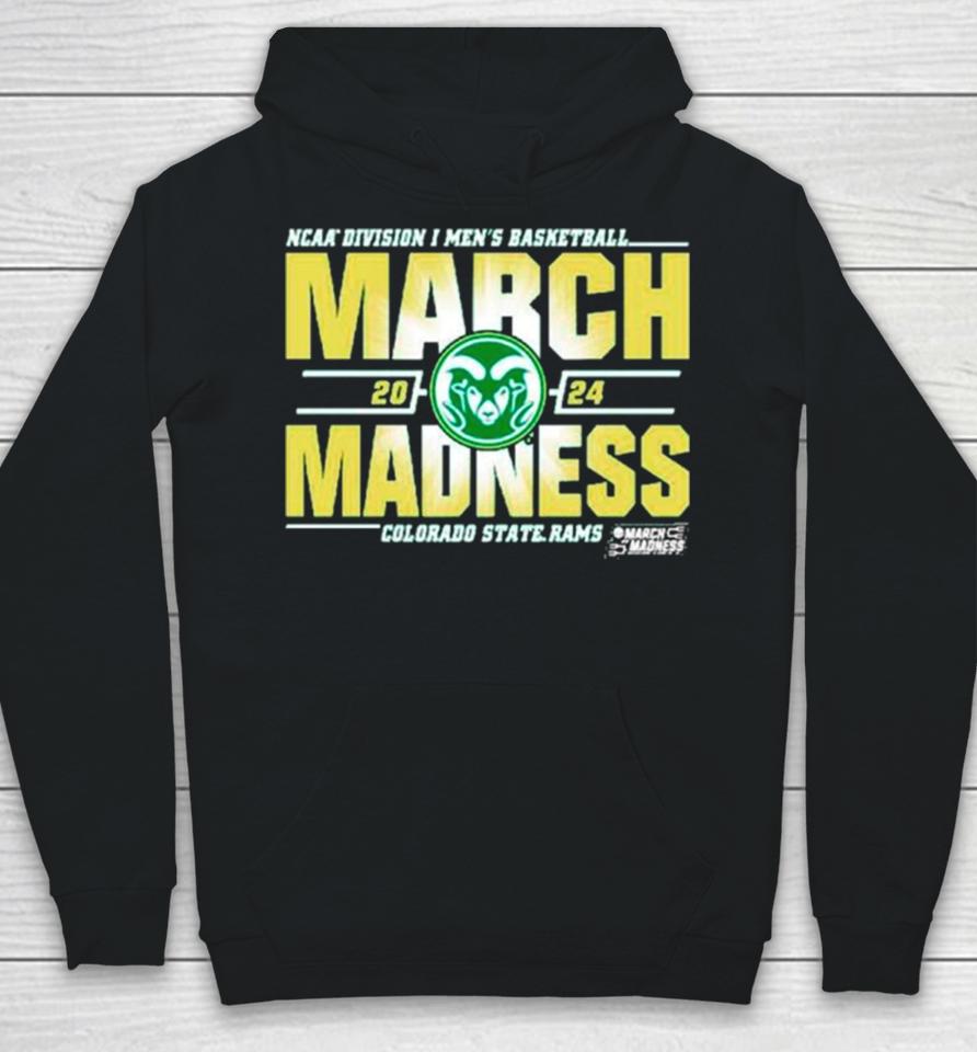 Colorado State Rams 2024 Ncaa Division I Men’s Basketball March Madness Hoodie