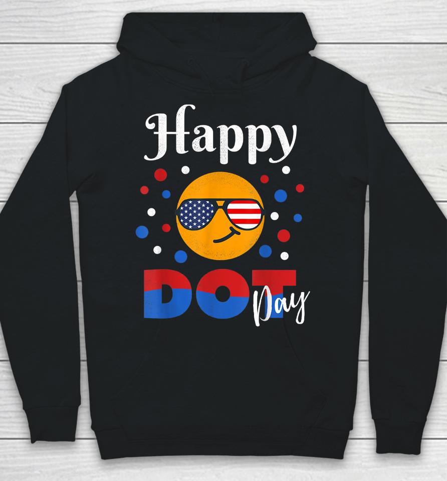 Colorful Happy Dot Day Polka Dot Gifts Hoodie