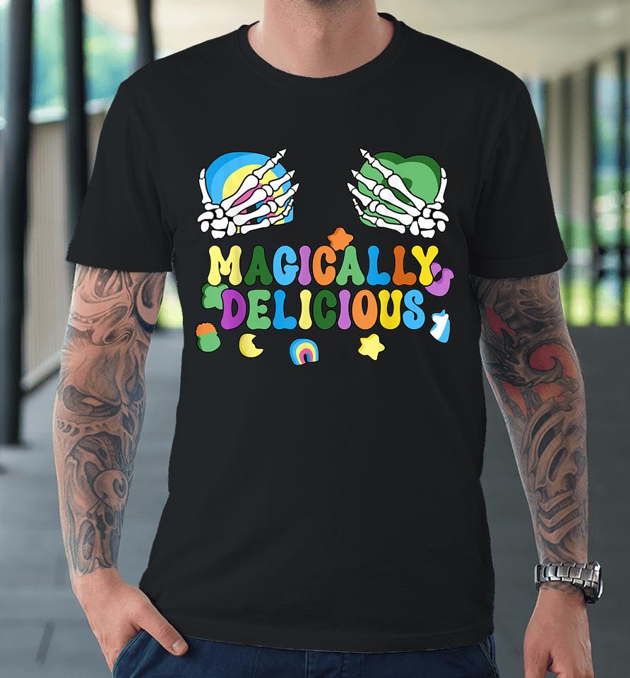 Colorful Magically Delicious Sexy Shamrock St Patrick's Day Premium T-Shirt