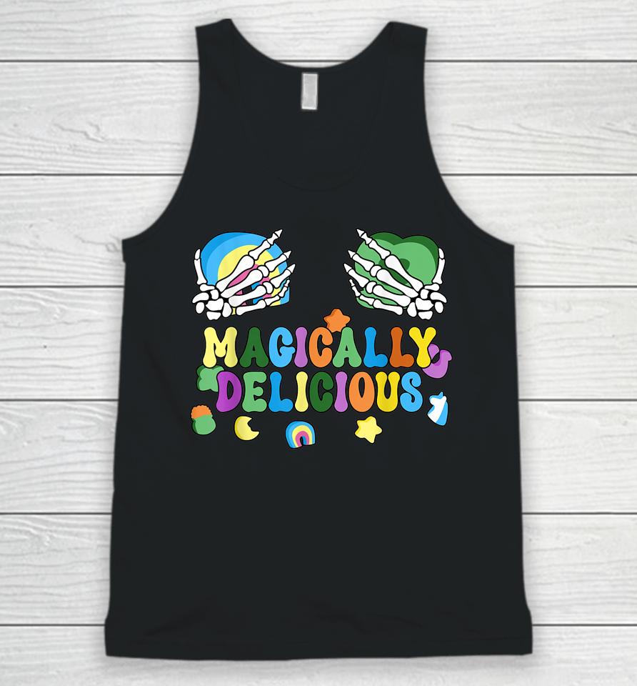 Colorful Magically Delicious Sexy Shamrock St Patrick's Day Unisex Tank Top