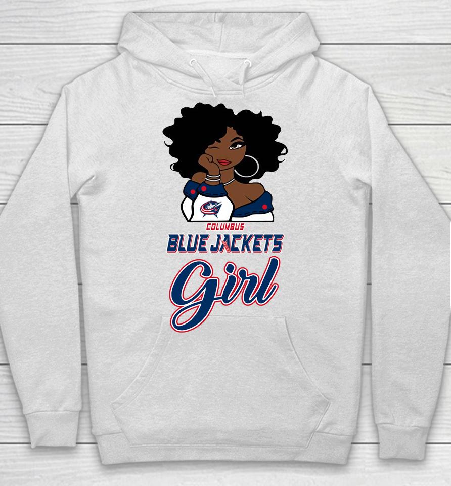 Columbus Blue Jackets Girl Nhl Hoodie