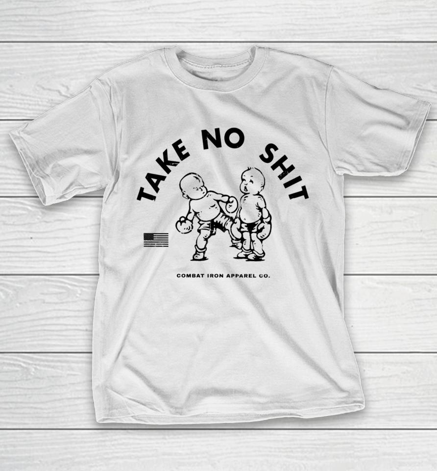 Combatironapparel Merch Take No Shit Boxing T-Shirt