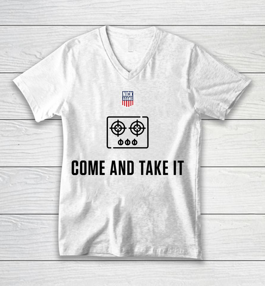 Come And Take It Nick Adams Unisex V-Neck T-Shirt